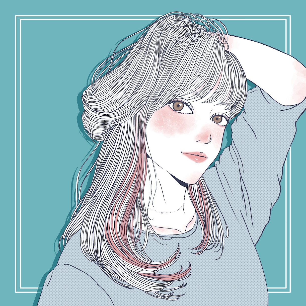 お写真からイラストアイコン作成いたします お洒落なイラストをアイコンにしませんか？ イメージ6