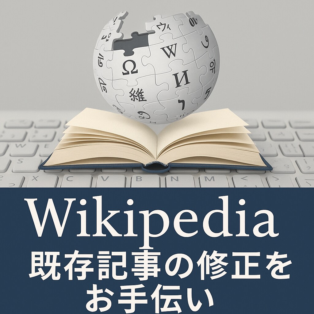 Wikipedia既存記事の編集をお手伝いします 中立性と出典を意識して丁寧にリライト、出典調査込み編集を代行 | ココナラ