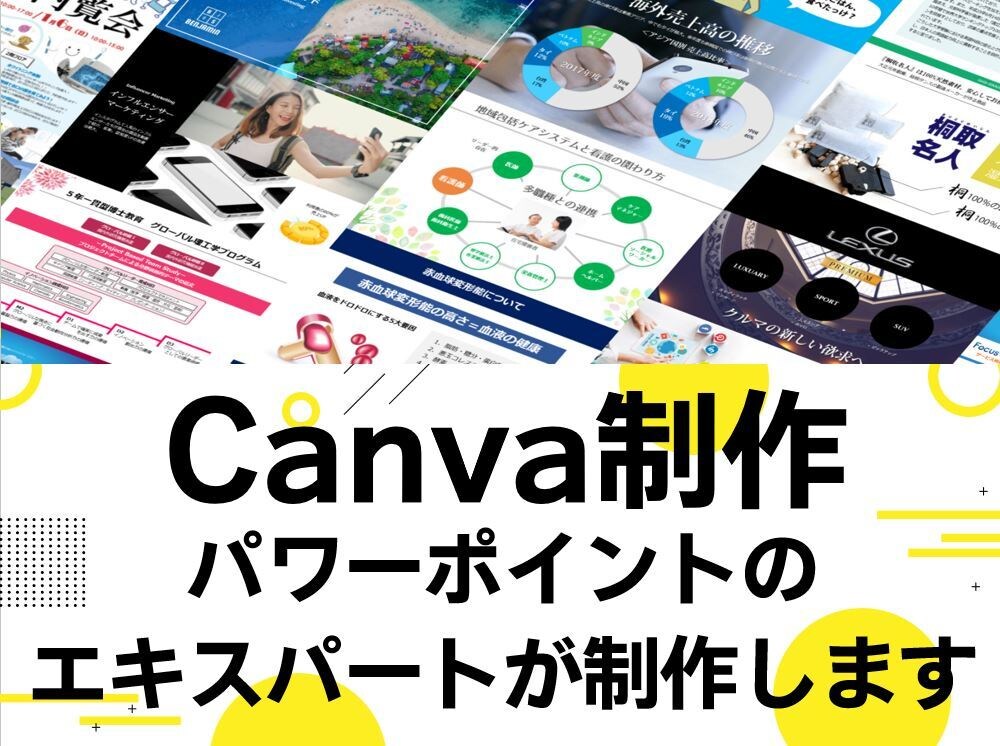 実績1650社以上のプロがCanvaデザインます パワーポイントのプロがキャンバでデザイン イメージ1