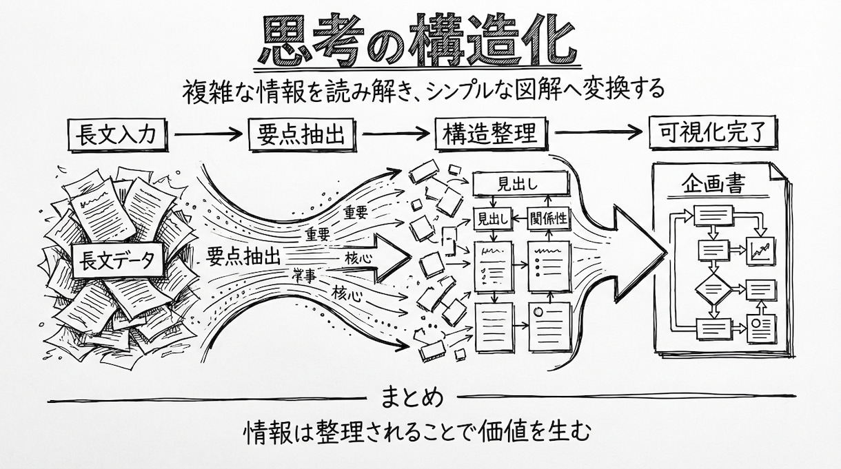 即日納品！一目で伝わる図形を作ります あなたは文章を送るだけ！AI×プロ視点で作成します イメージ3