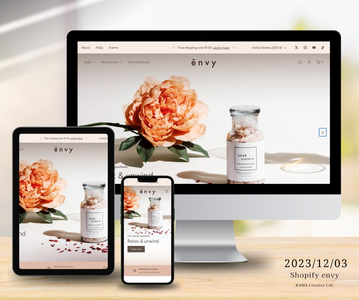 shopifyでオシャレなECサイトを制作します 完全初心者特化！丸投げOK！shopify公認プロが担当！ イメージ5