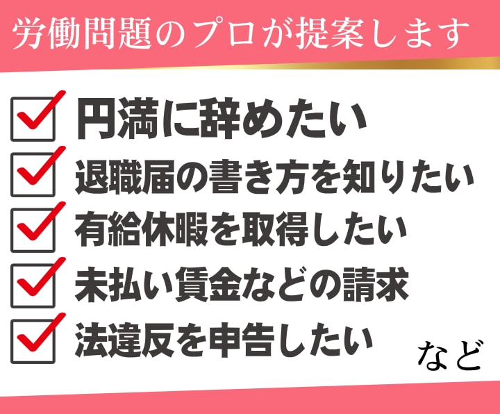 退職するあなたに最適な会社の辞め方をご提案します 会社を辞める決意をした人の力になります。自力で退職できます。 イメージ2