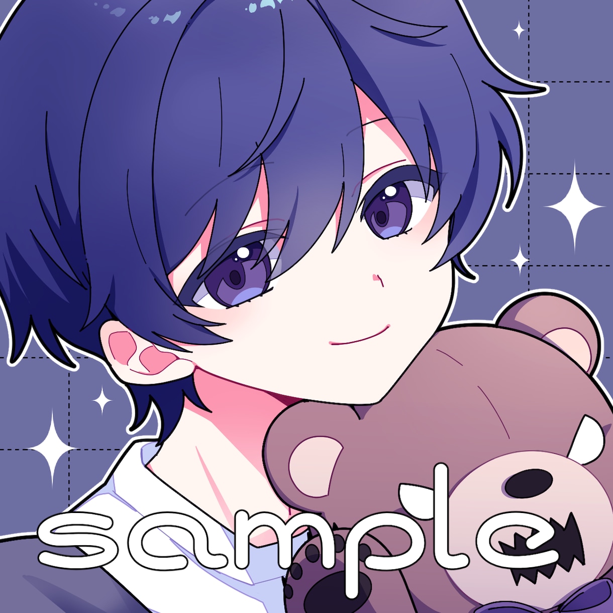 SNS用アイコンお描きします ★目を引くような可愛い系のアイコンイラストを制作します★ イメージ2