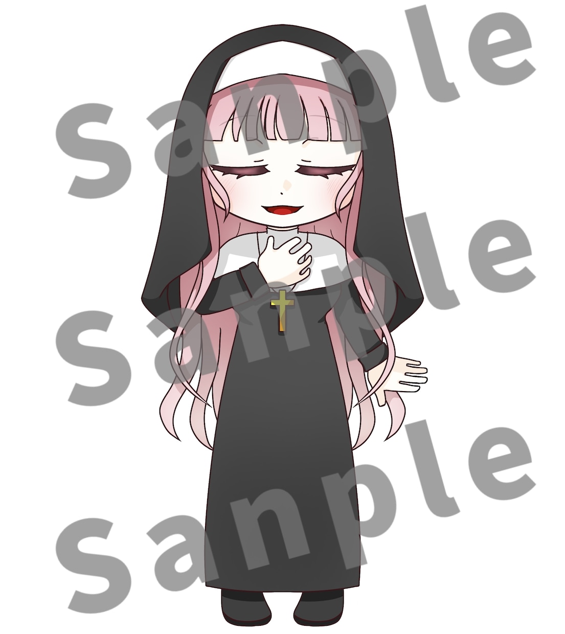 あなただけのミニキャラ立ち絵・アイコン制作します キラッとかわいい立ち絵・アイコンを描きます！ イメージ2