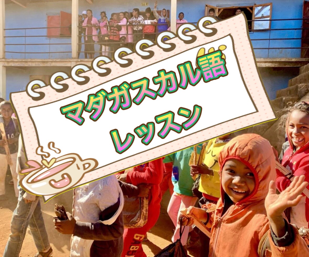 初心者向けマダガスカル語オンラインレッスンをします マダガスカルの農村で現地農民と2年間活動した経験を活かします イメージ1