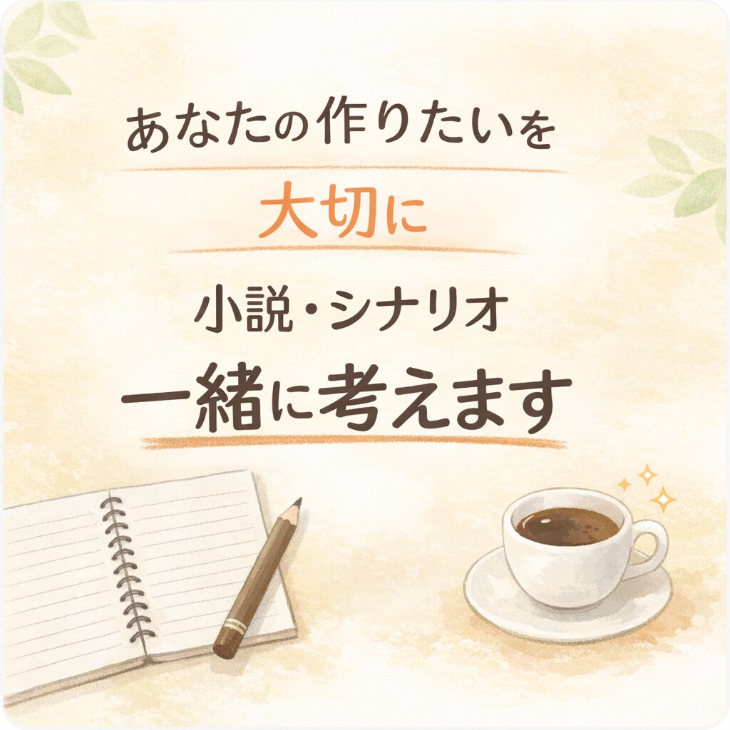小説・物語の文章を読みやすく整えます 雰囲気を大切にしながら、添削・リライトします イメージ1