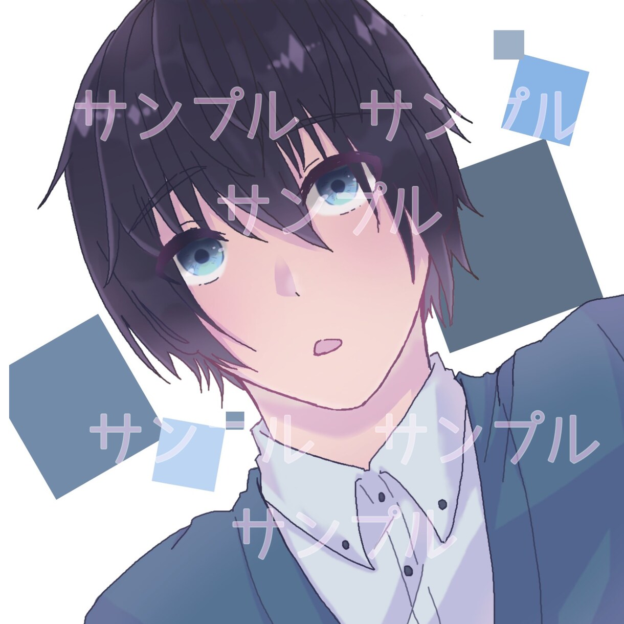 ご要望から可愛いアイコンの作成いたます SNSでのアイコンに！ヘッダーもお描きできます！ イメージ3