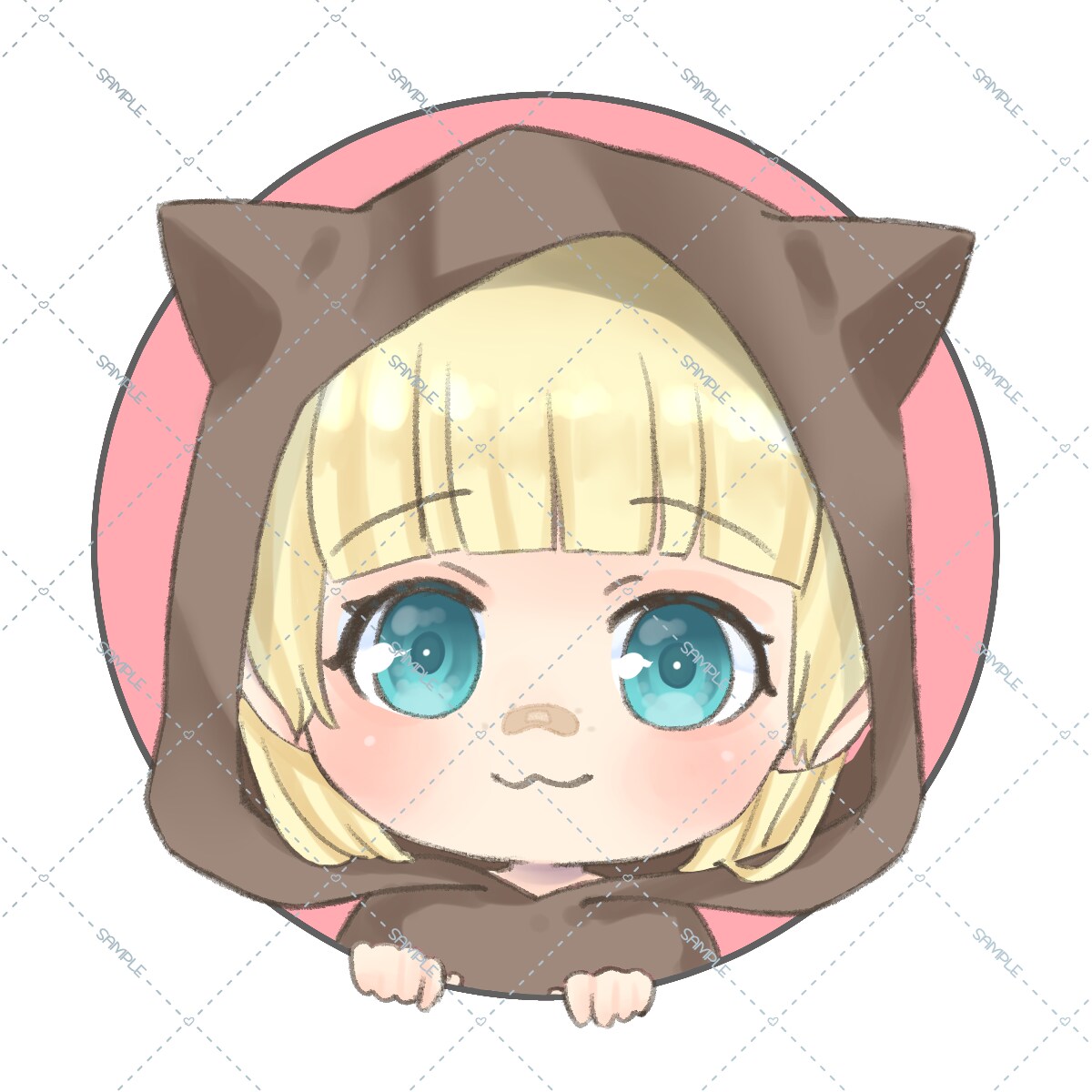選べてかわいいパーカー量産アイコン描きます 選べるけもみみパーカー！色も選べて組み合わせで雰囲気かわる！ イメージ5