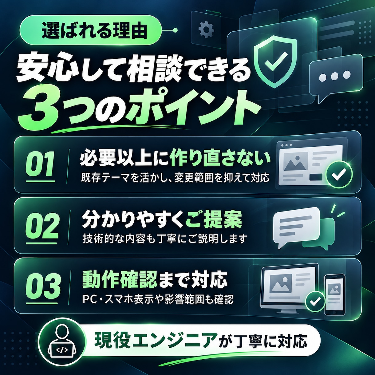 Shopifyの修正・カスタマイズをします 現役エンジニアが既存サイトを活かして丁寧に対応！ イメージ3