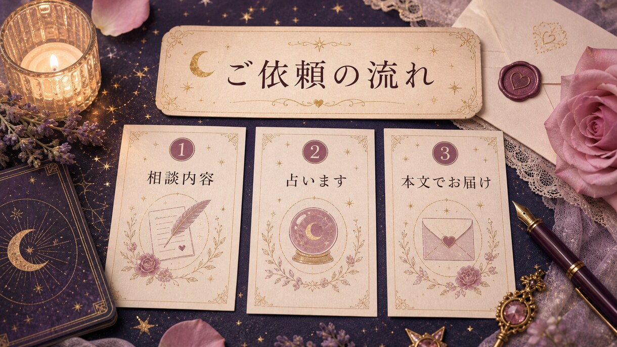 恋愛｜相手の気持ちと復縁・連絡の次の一手を占います 復縁・連絡の迷いを、今日できる一歩に整理 イメージ4
