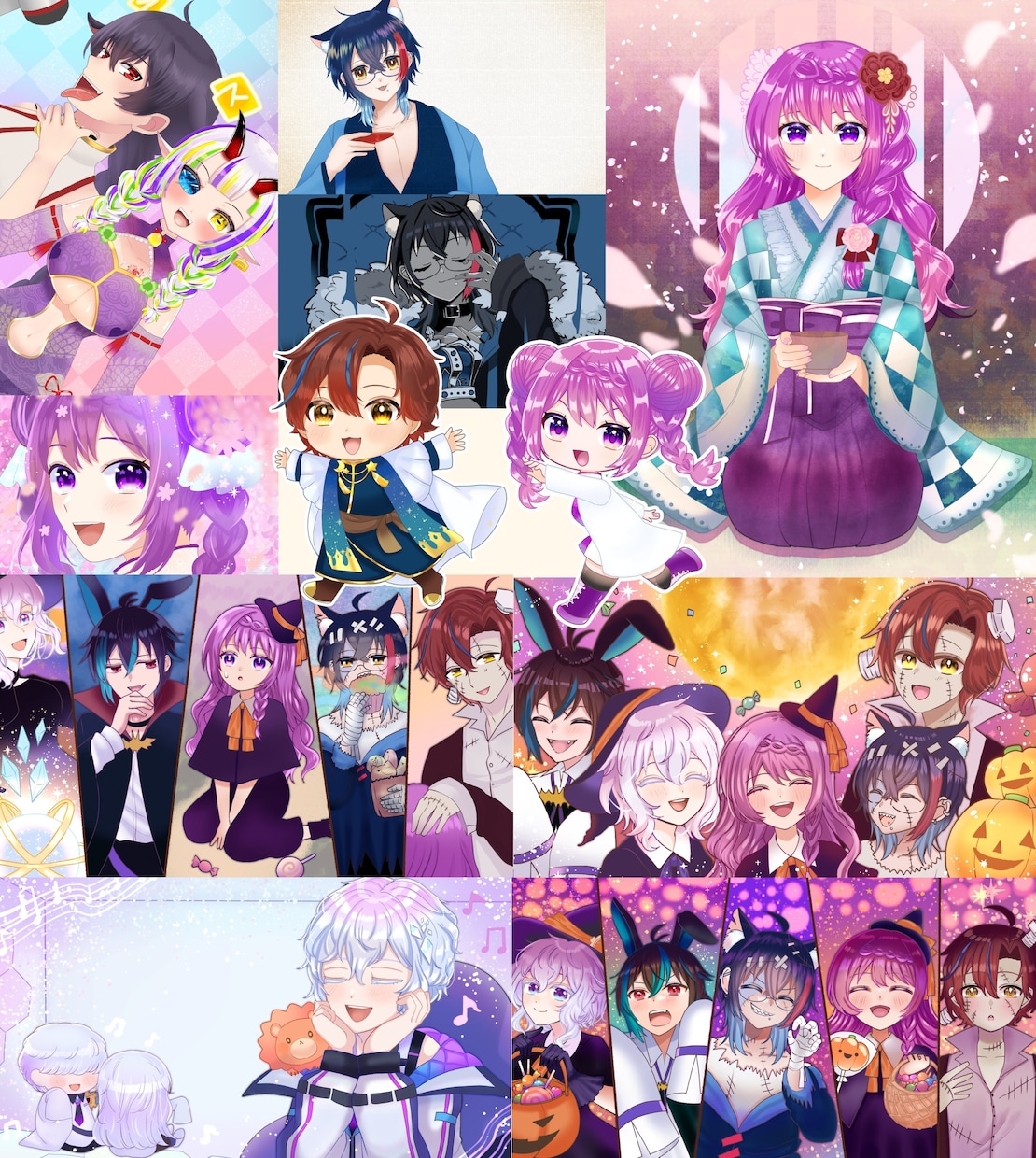 サムネに使える！一枚絵イラスト描きます 透明感のある女の子や男性が得意です！ イメージ7