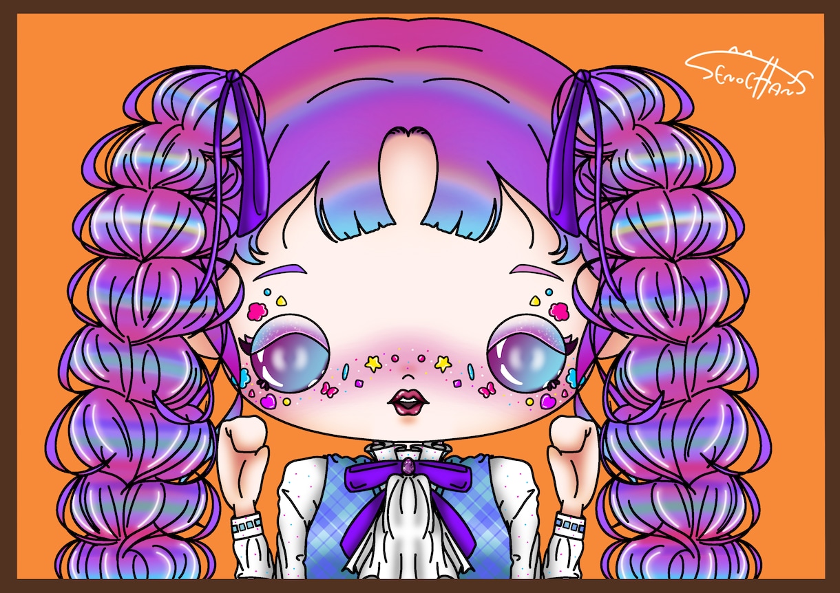 お洒落なイラスト描きます 好みに合わせたお洒落で可愛いイラストを描かせていただきます！ イメージ4