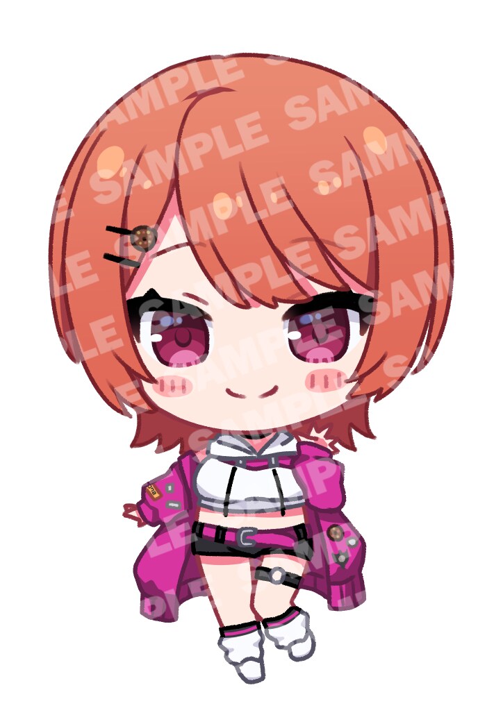 SD・デフォルメイラストを制作します アイコンにもグッズにも使用できるポップなイラストです✨ イメージ2
