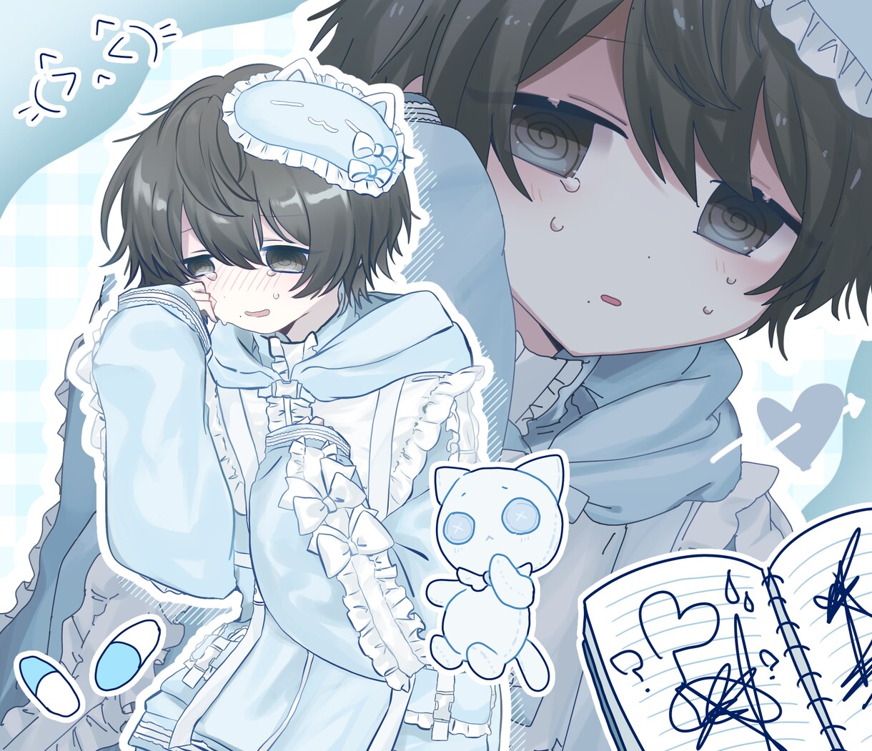 萌えかわいい！一枚絵/イラストをお描きします 多用途に使えるかわいいビジュアルのイラストです！ イメージ10