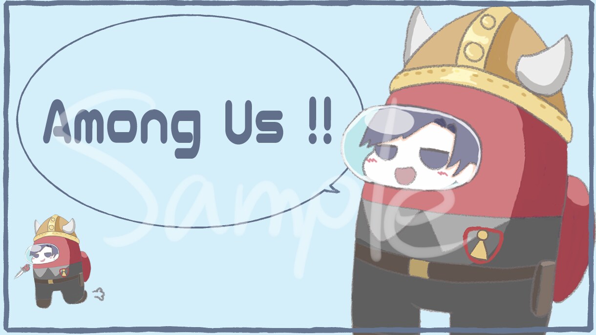 ゆるかわなイラストお描きます SNSアイコン、ヘッダー、動画サムネなどにいかがですか！ イメージ6