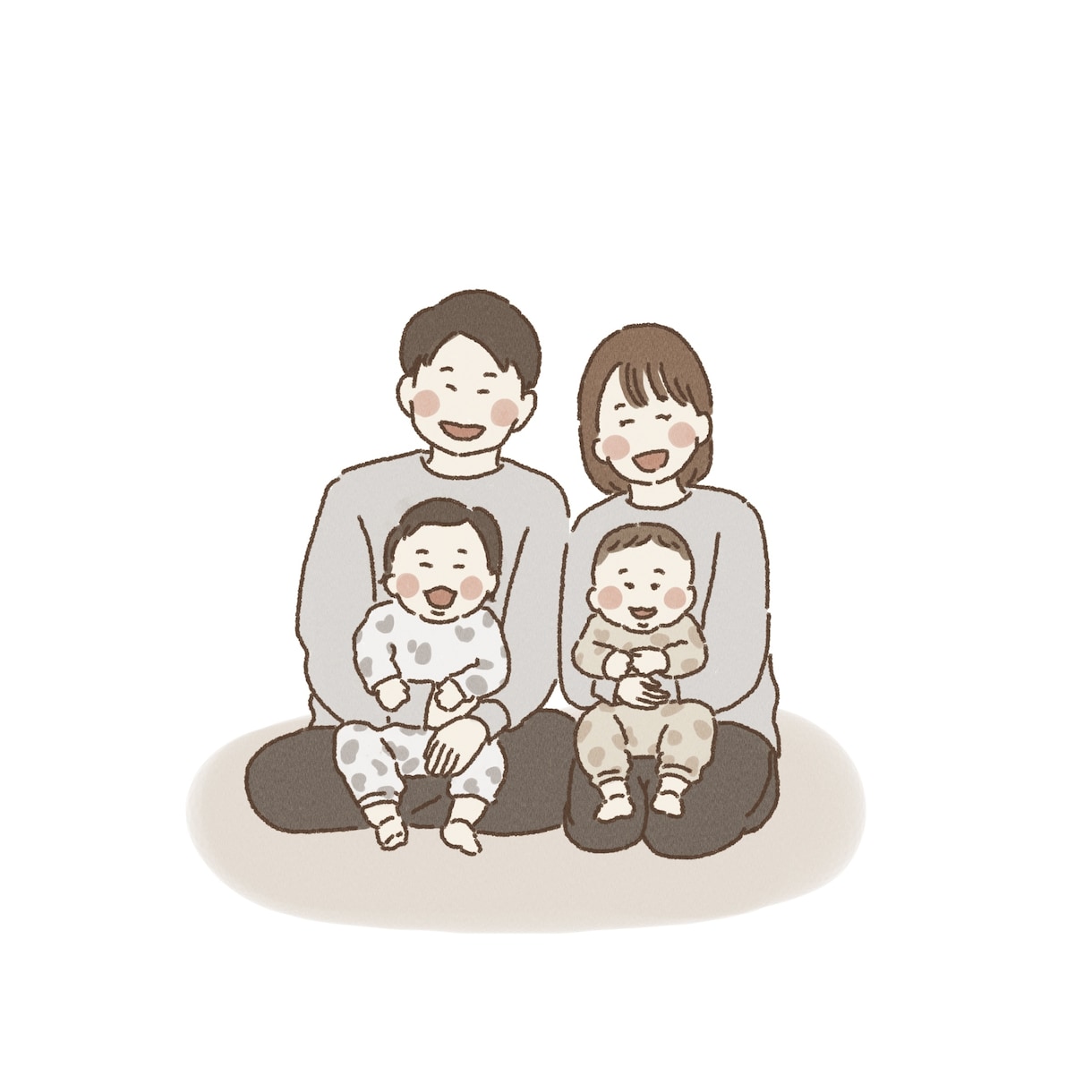 ゆるふわな似顔絵を描きます 結婚式・記念日のプレゼントやSNSアイコンなどにどうぞ イメージ2