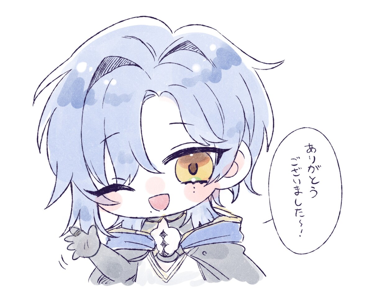 ラフなタッチのシンプルなアイコン制作します 等身、SDキャラどちらも可。かっこいいもかわいいもいけます！ イメージ7
