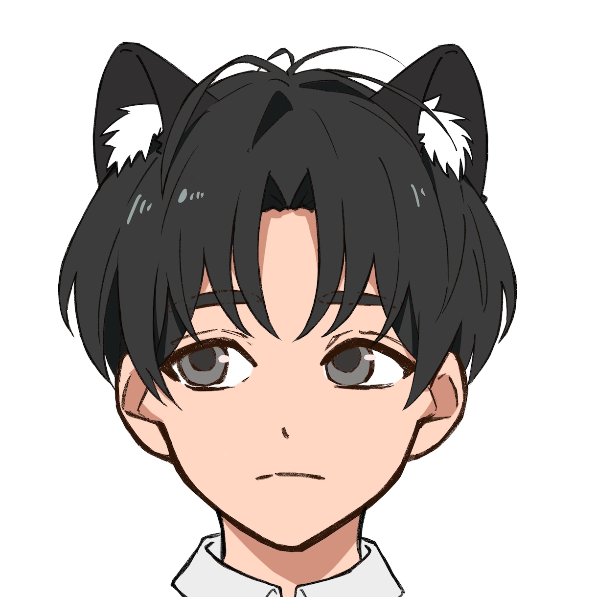 顔だけ簡単アイコンイラストを作成いたします お手軽に使える簡易的な顔だけのアイコンになります！ イメージ1