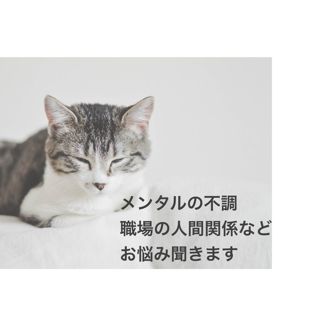 仕事やメンタルの不調などの相談にのります うつ病、適応障害を乗り越えた私があなたにそっと寄り添います イメージ1