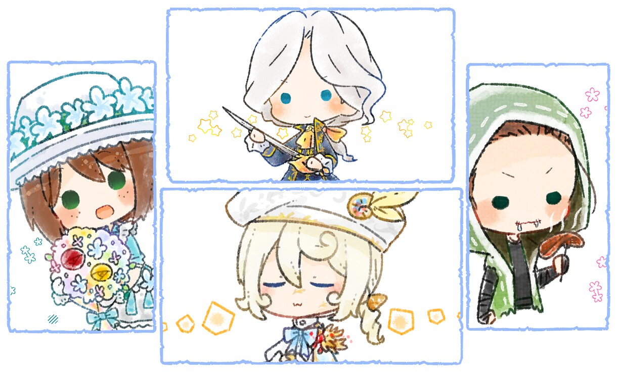 最短３日！デフォルメでアイコン・ヘッダー描きます ポップなデフォルメイラストが得意です！ イメージ10