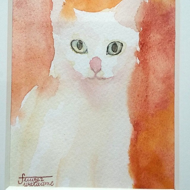 可愛いウチの子を描きます 5000円で額縁に入れて飾ることができます。 イメージ3