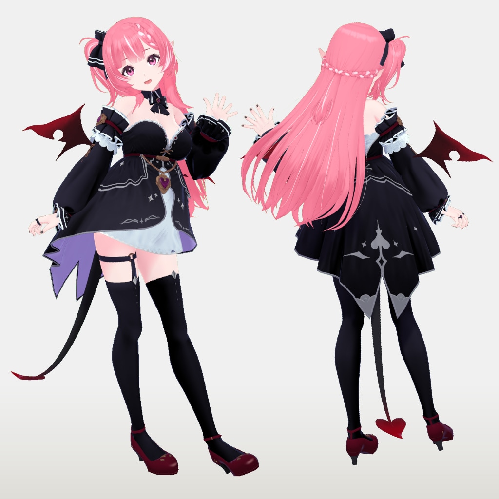 VRChat向けオリジナル3Dモデルを制作します フルスクラッチのオリジナル3Dアバターを低価格で提供 イメージ2