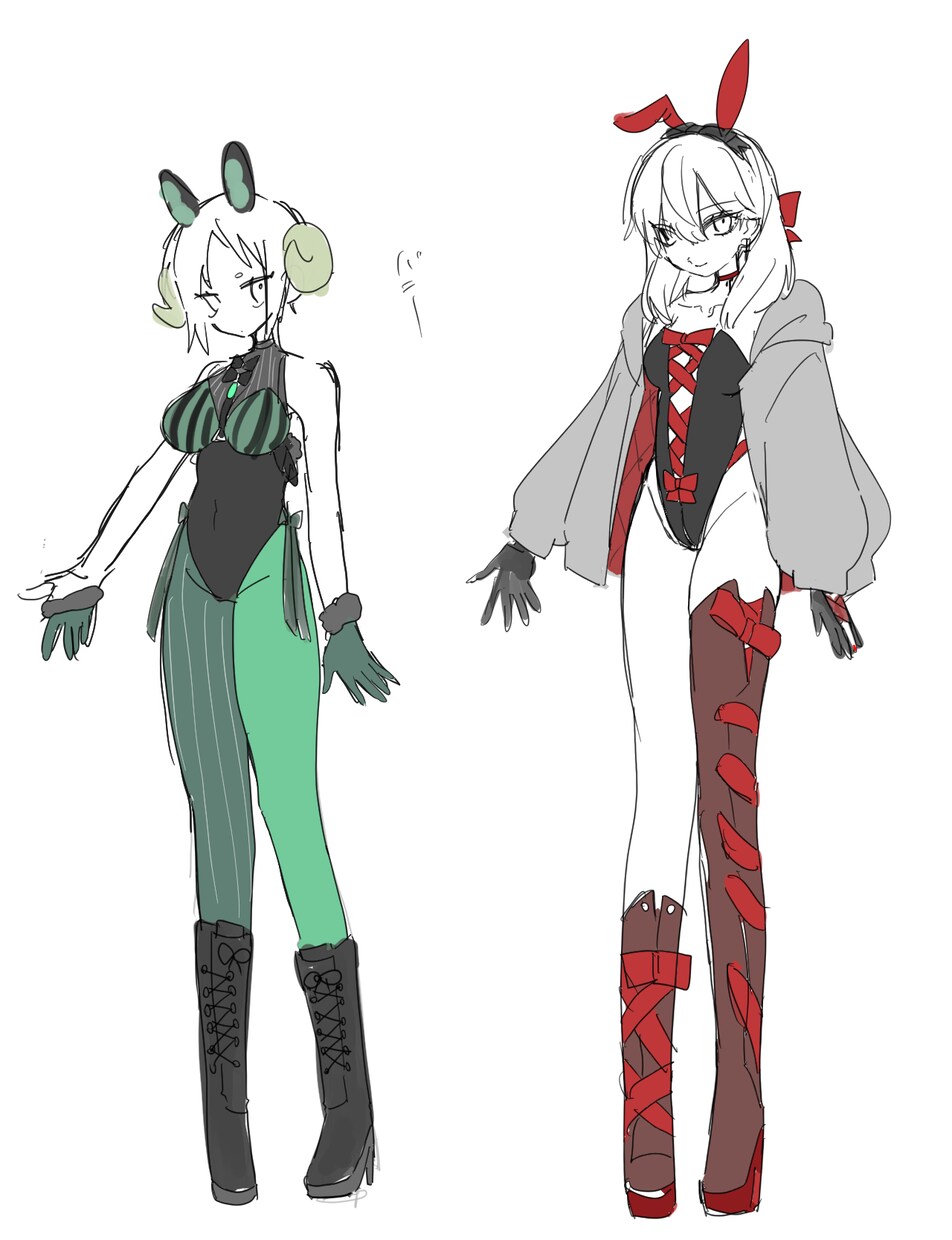 キャラクターデザインをします キャラクターデザインやキャラクターのお洋服デザインを致します イメージ9