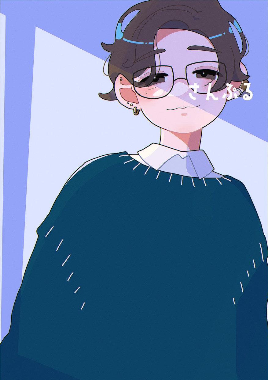 ポップで可愛い人物イラスト描きます アイコン等に使えるかわいくポップな人物イラスト描きます！ イメージ4