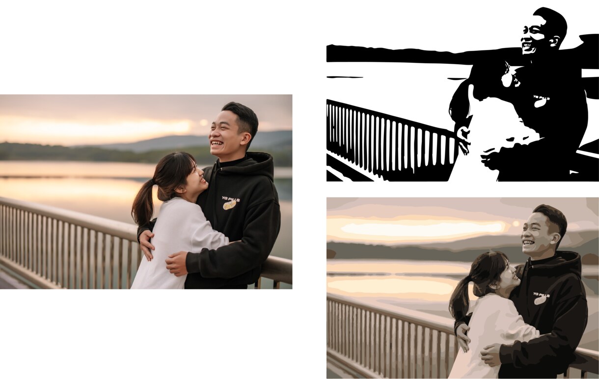 手書きを画像に、写真をイラスト調にいたします あなたのイメージしたイラストや写真をデータとして加工します イメージ4