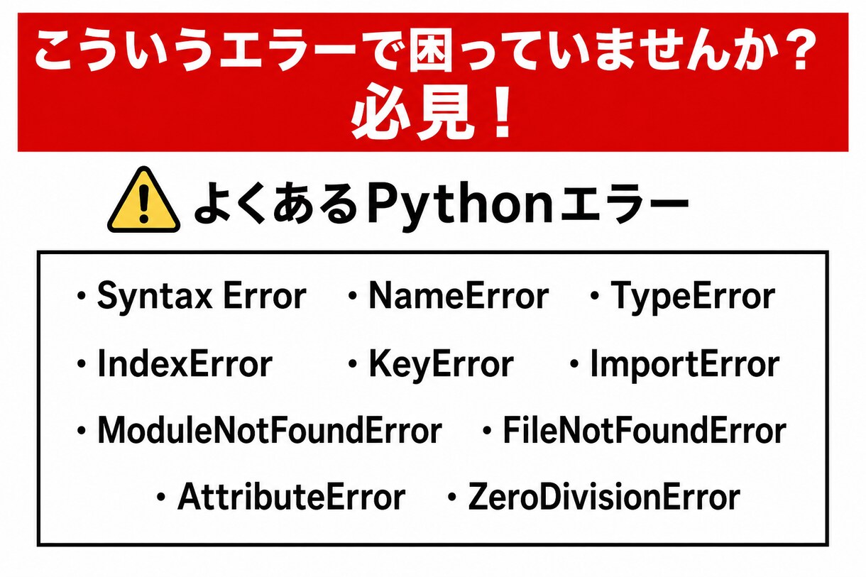 Pythonのエラー・バグを原因調査から修正します 原因調査から修正まで丁寧に対応します イメージ3