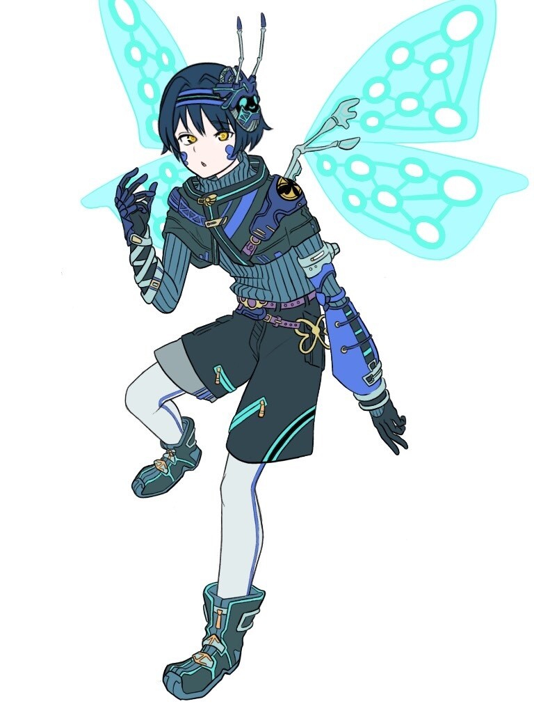 個人で利用されるイラスト、キャラデザの作成をします シンプルだけど細部にもこだわってキャラクターを作ります！ イメージ3