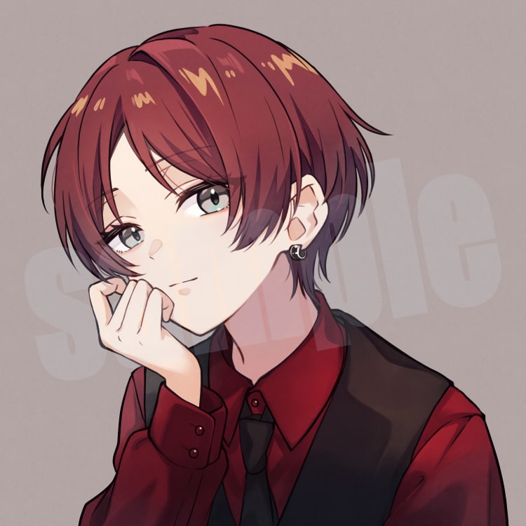 可愛い・かっこいいSNSアイコン描きます ぱっと目を引く色味で配信用サムネイルにも◎ イメージ9