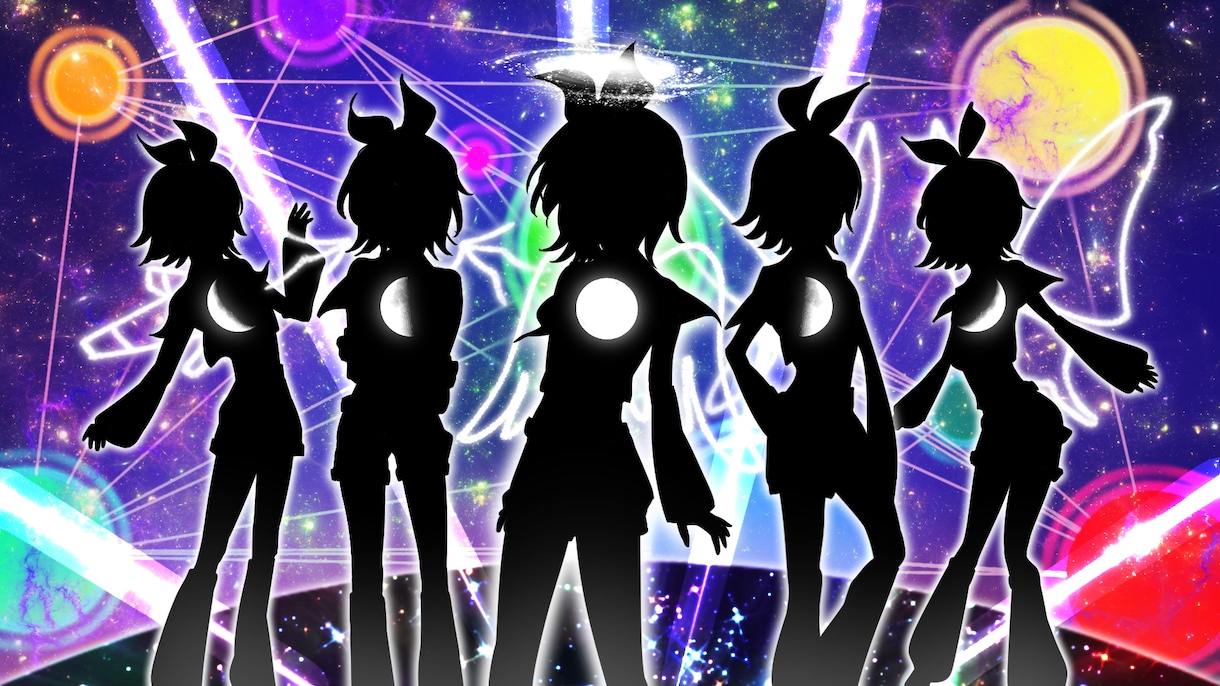 幻想・異世界・抽象的なシルエットイラスト描きます 動画用静止画等、その他商業デザインにも イメージ3