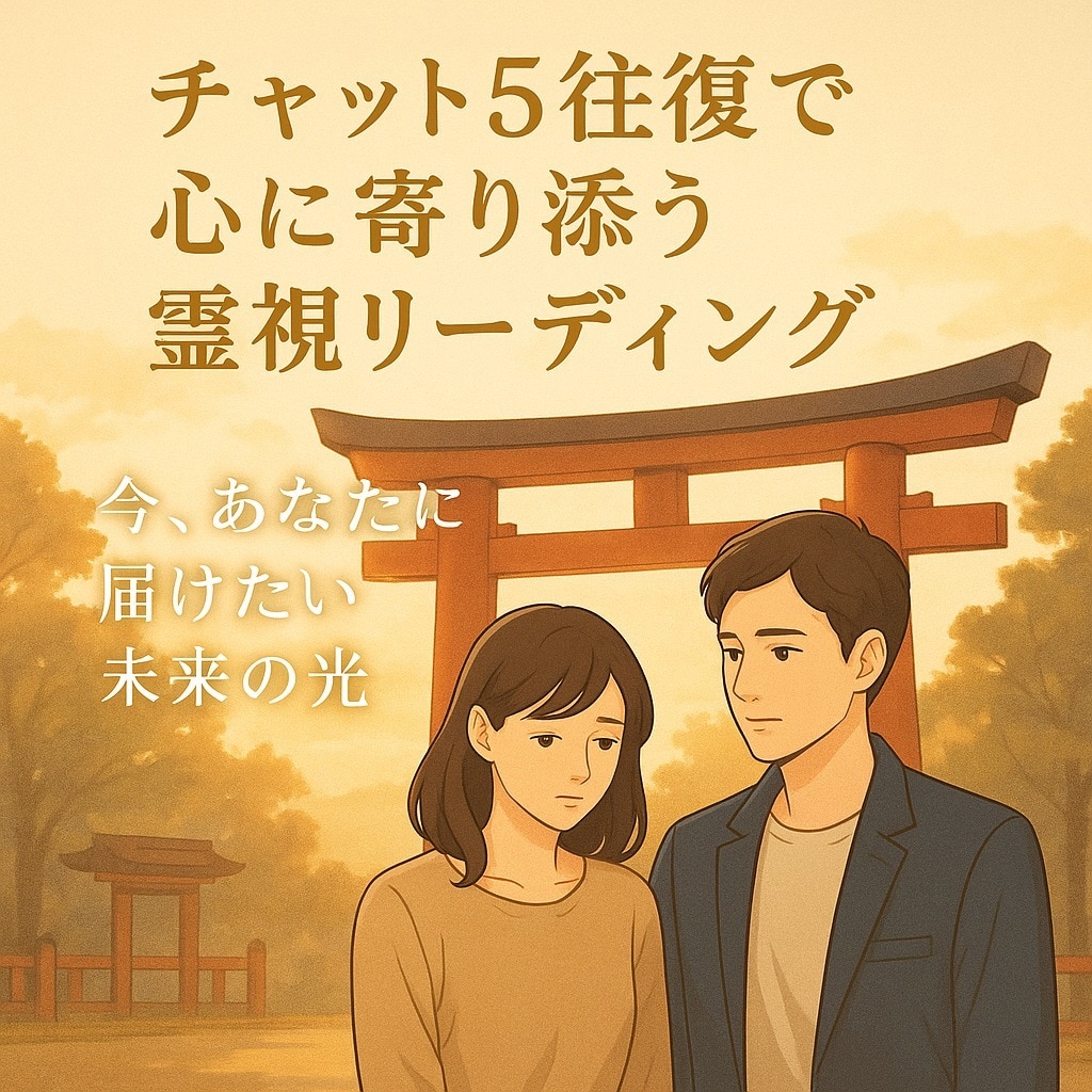 強力縁結び｜復縁成就祈願　御祈祷メール鑑定します 【強力縁結び・復縁成就｜ご祈願・ご祈祷付き霊視鑑定】土岐孔明 イメージ1
