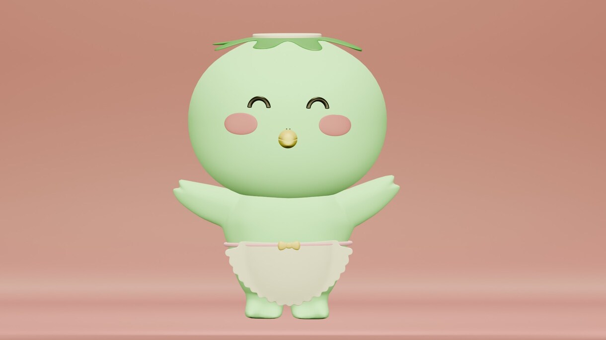 3DCGキャラクターなどのモデリング行います あなたの理想のキャラクターや物なんでも作ります！ イメージ3