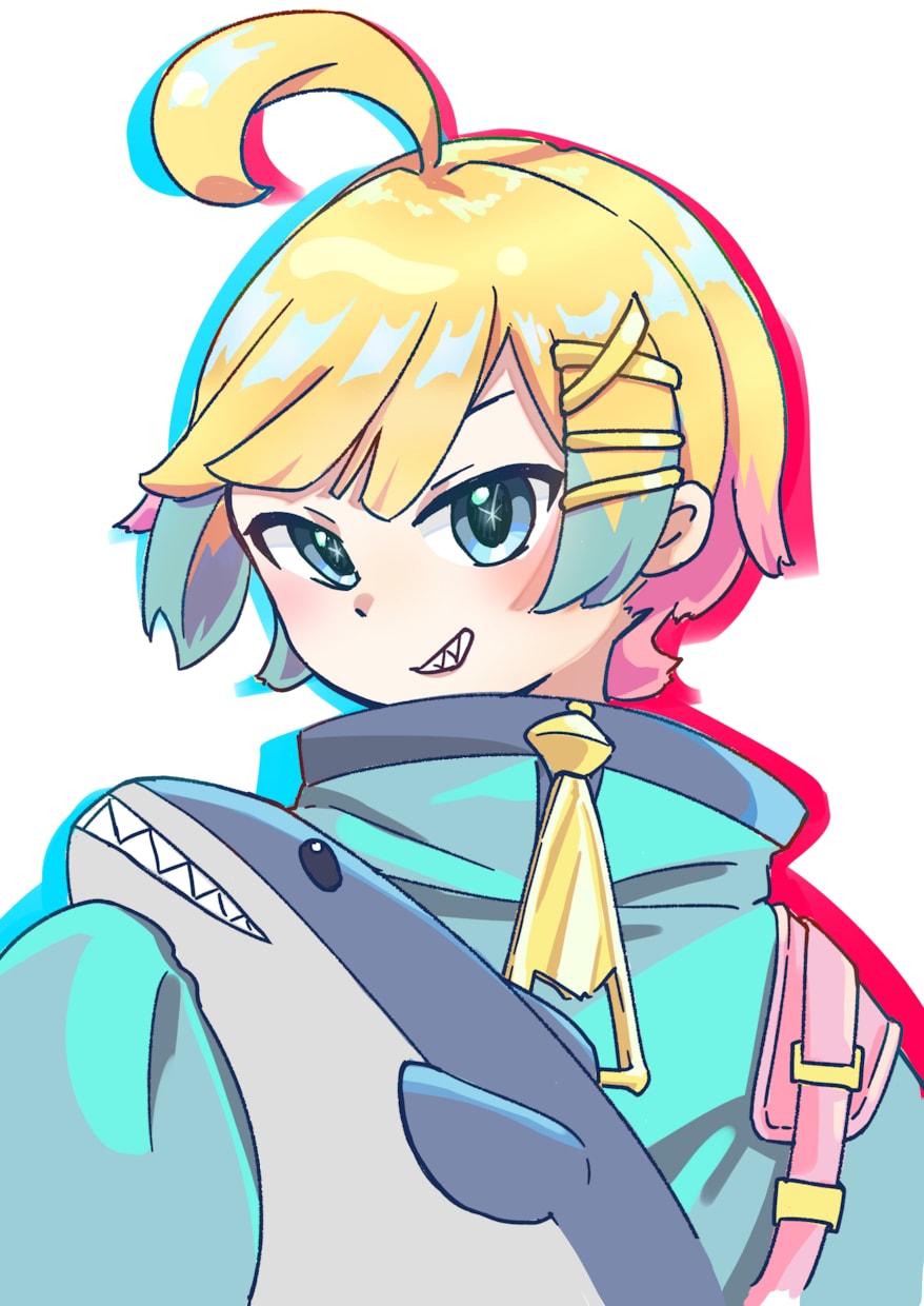 Vtuberさんの顔アップイラスト作ります アイコン、配信サムネイルなどに使えるイラストです。 イメージ2