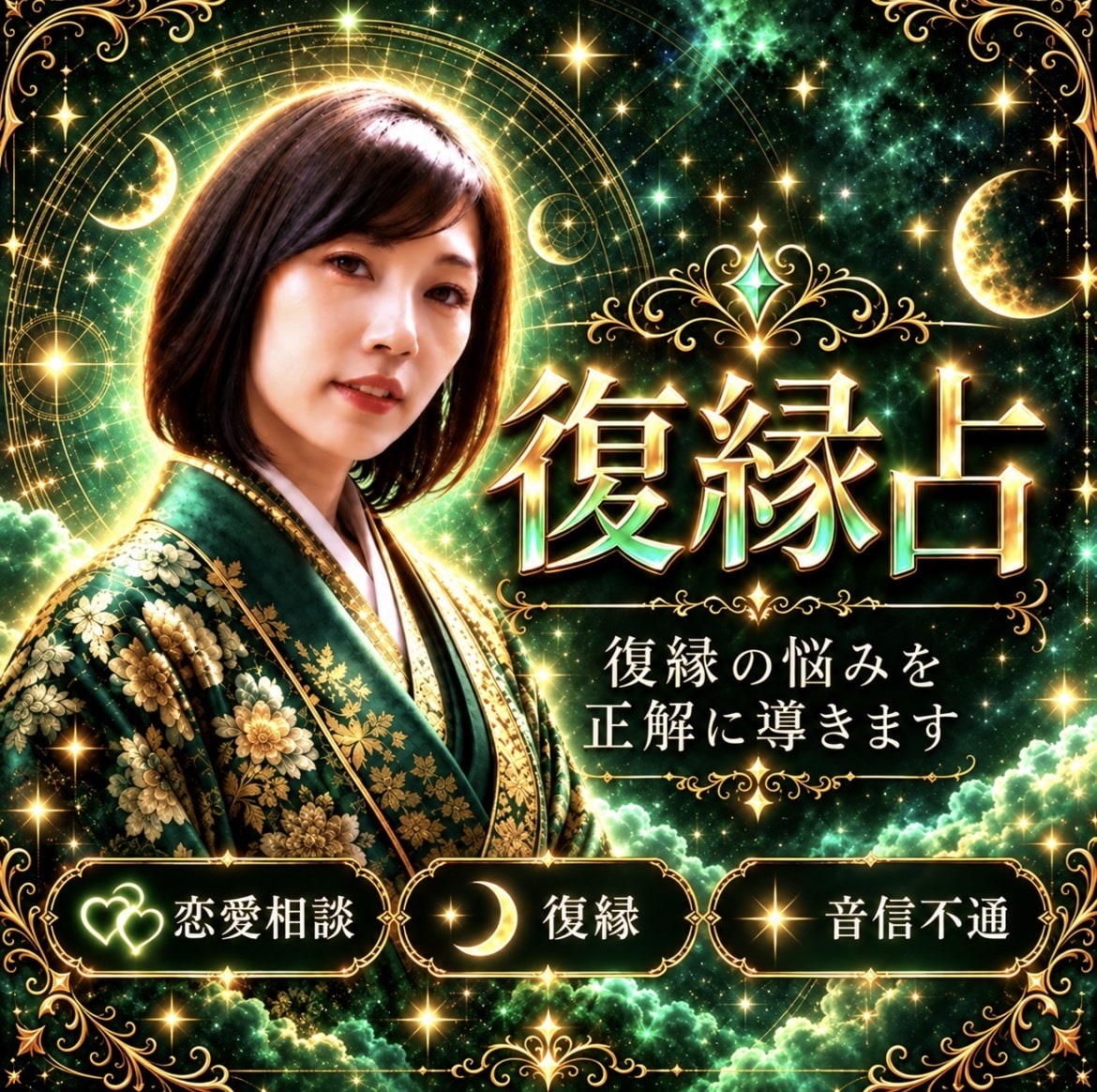 復縁成就｜復縁の時期を視て、彼の本音読み解きます テキスト鑑定｜LINEブロック・音信不通・復縁の真実深堀り イメージ1