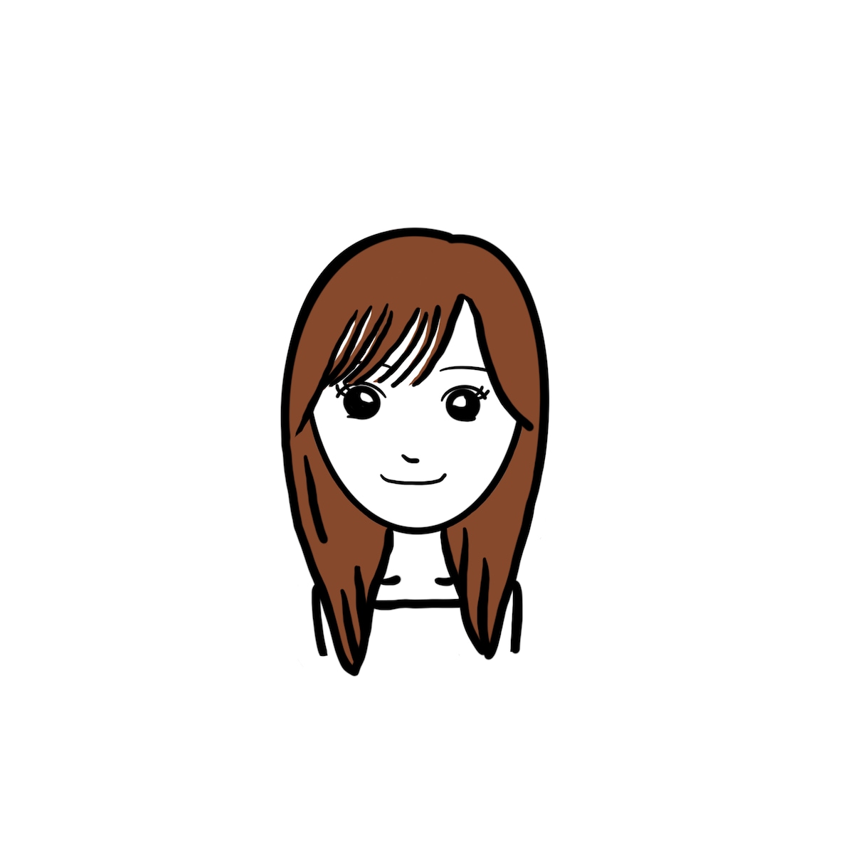 SNSアイコン／名刺に★ポップな似顔絵を描きます シンプル可愛い似顔絵◎SNSアイコン/プレゼント/名刺にも★ イメージ7
