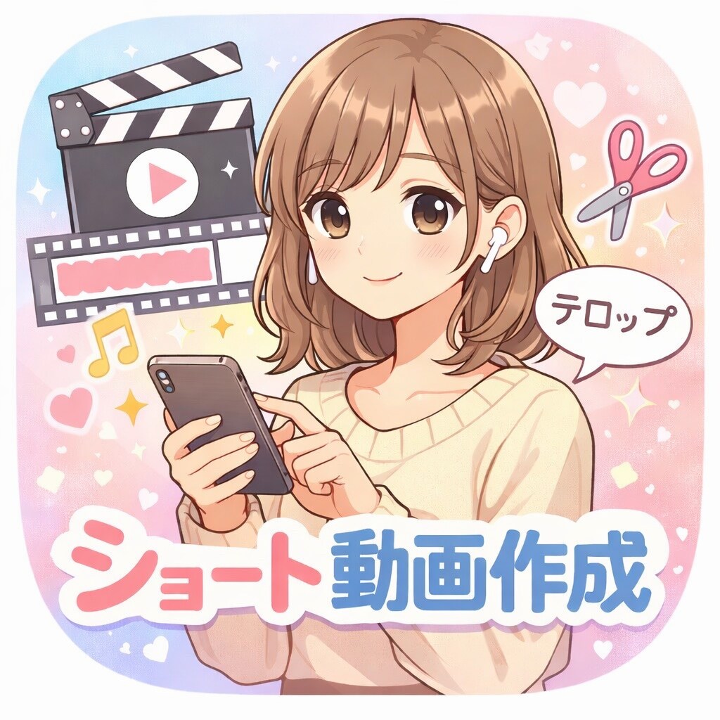 ショート動画作成｜SNS用シンプル編集承ります TikTok・リール・Shorts対応｜カット・テロップOK イメージ1