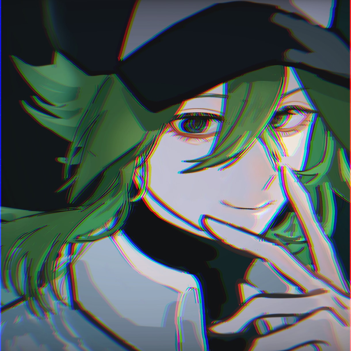 不穏×透明感 アイコン/一枚絵制作します 不穏からかわいいイラストまで！ご要望に添って描きます イメージ4