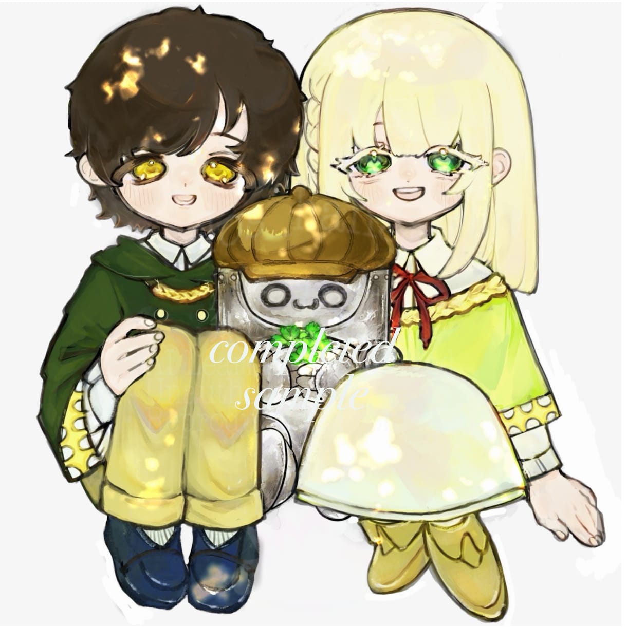 キャラクターイラスト制作します きらしゅわで重厚感もある色味煌めくようなデザインを描きます。 イメージ5