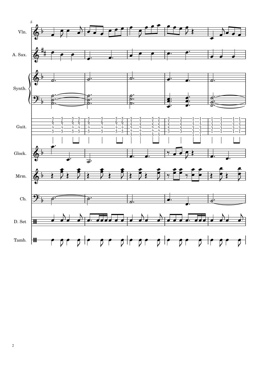 楽譜【低価格】作成します 弾きたい曲の楽譜が見つからない方へ♬アレンジ・編曲します！ イメージ3