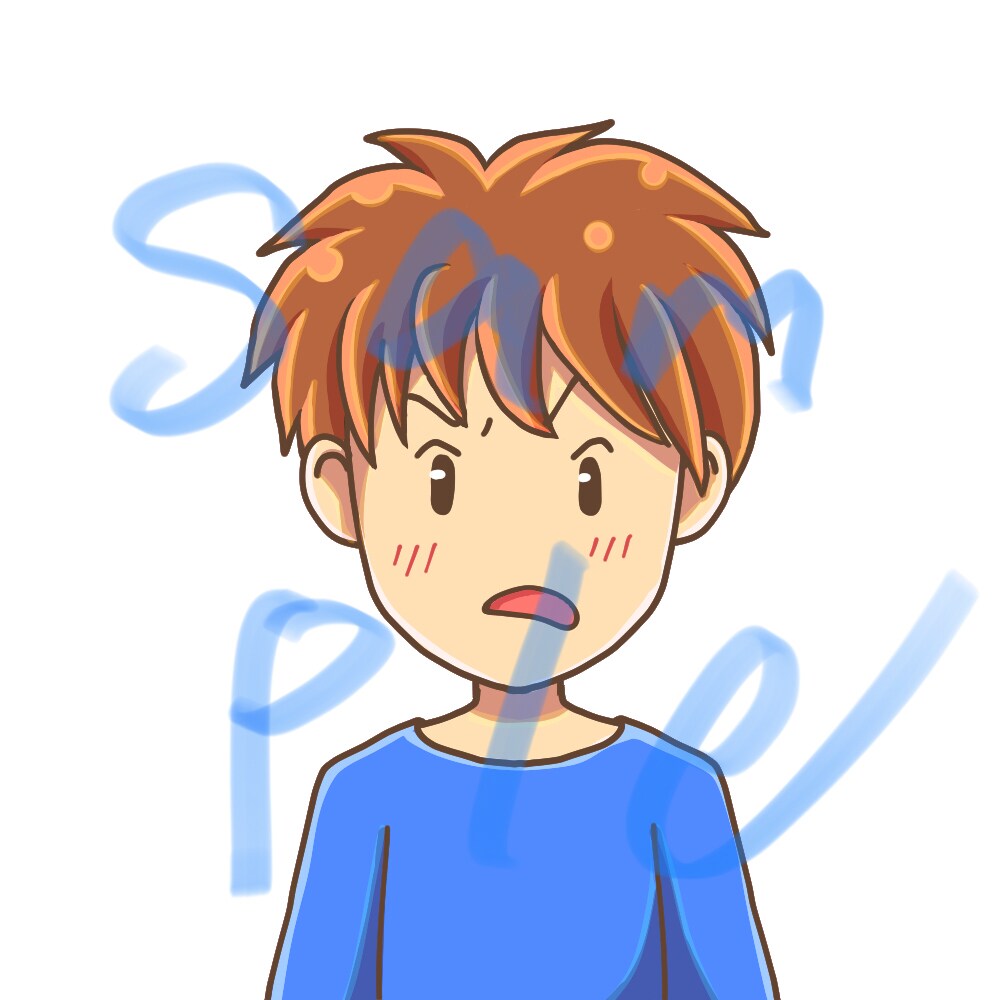 可愛いイラスト(表情差分)５点セット描きます 動画用、その他シンプルで可愛いイラスト描きます。 イメージ8