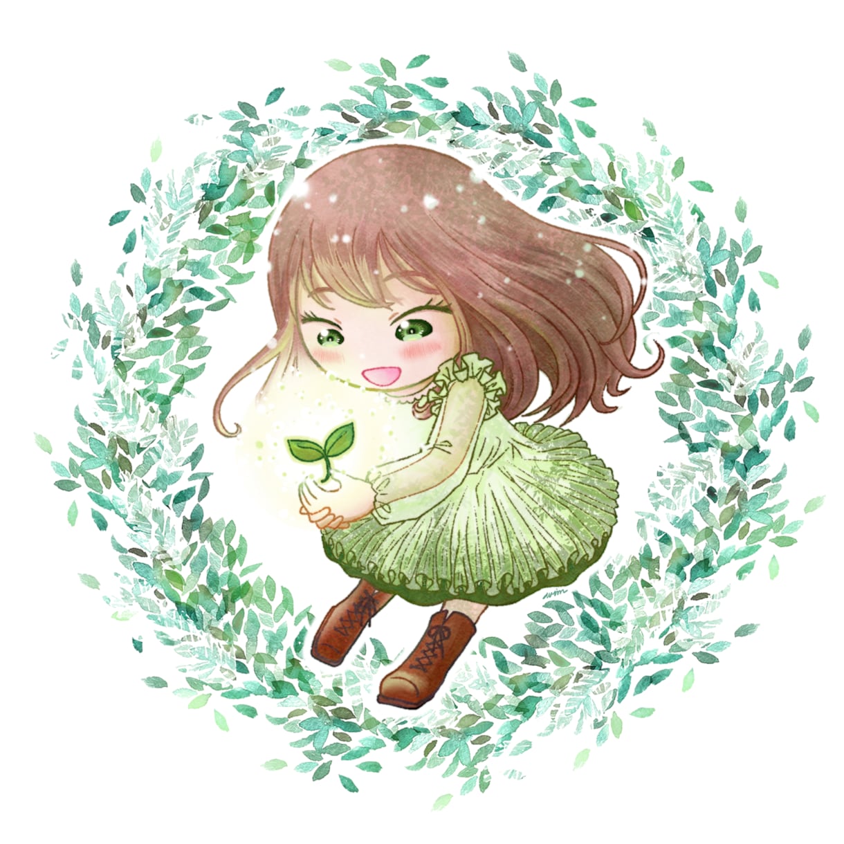 ちびキャラ化アイコン描きます あなたのキャラをかわいくちびキャラ化しませんか？ イメージ1