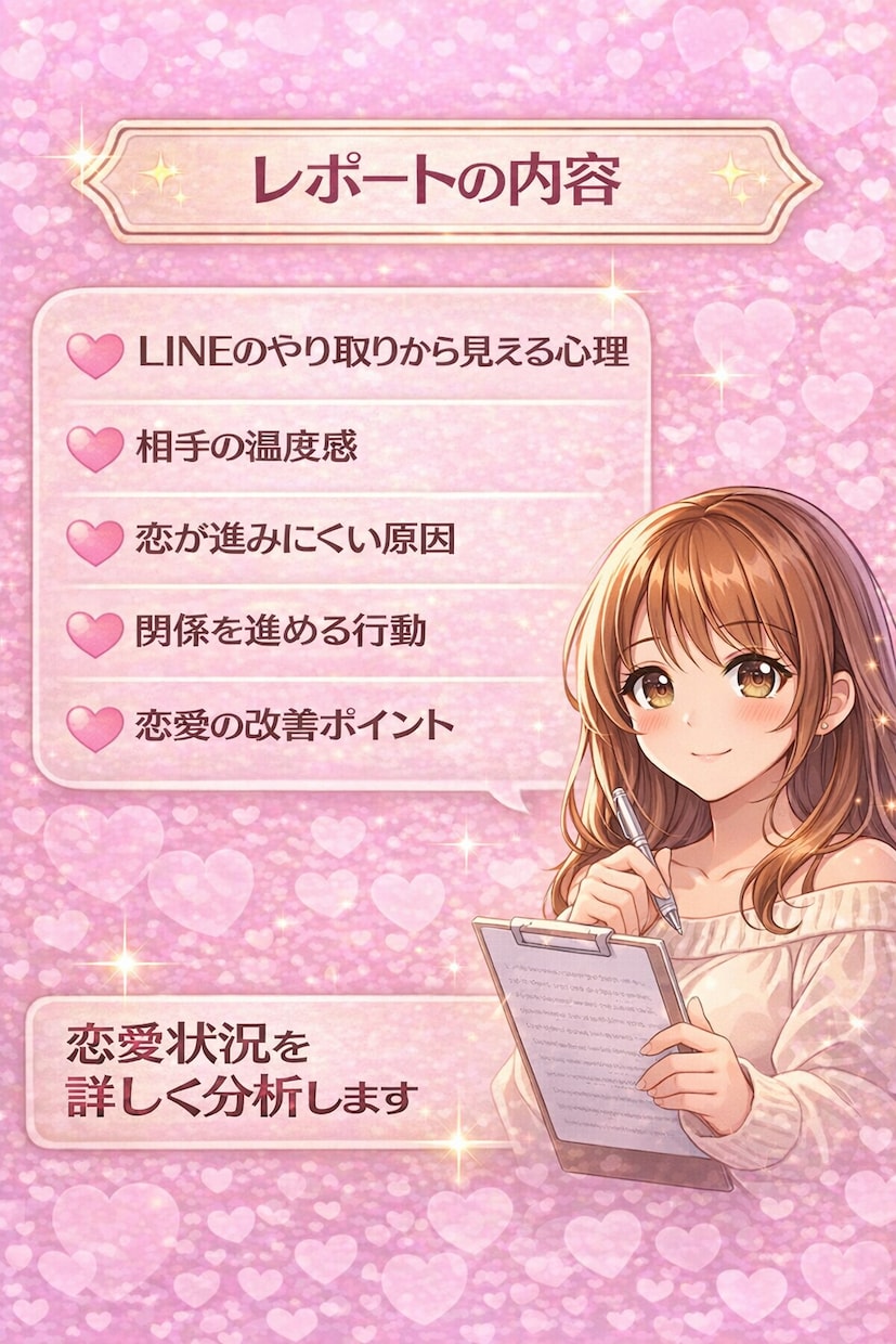 12000字レポート メッセージから本音分析します やりとりから彼の本音を読み解き、具体的に言語化します。 イメージ4