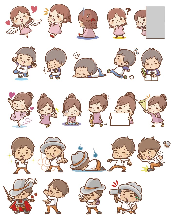 私用、プレゼント用の似顔絵・ゆるキャラ描きます 個人のお客様に向けた似顔絵、ゆるキャラ制作サービスです！ イメージ8