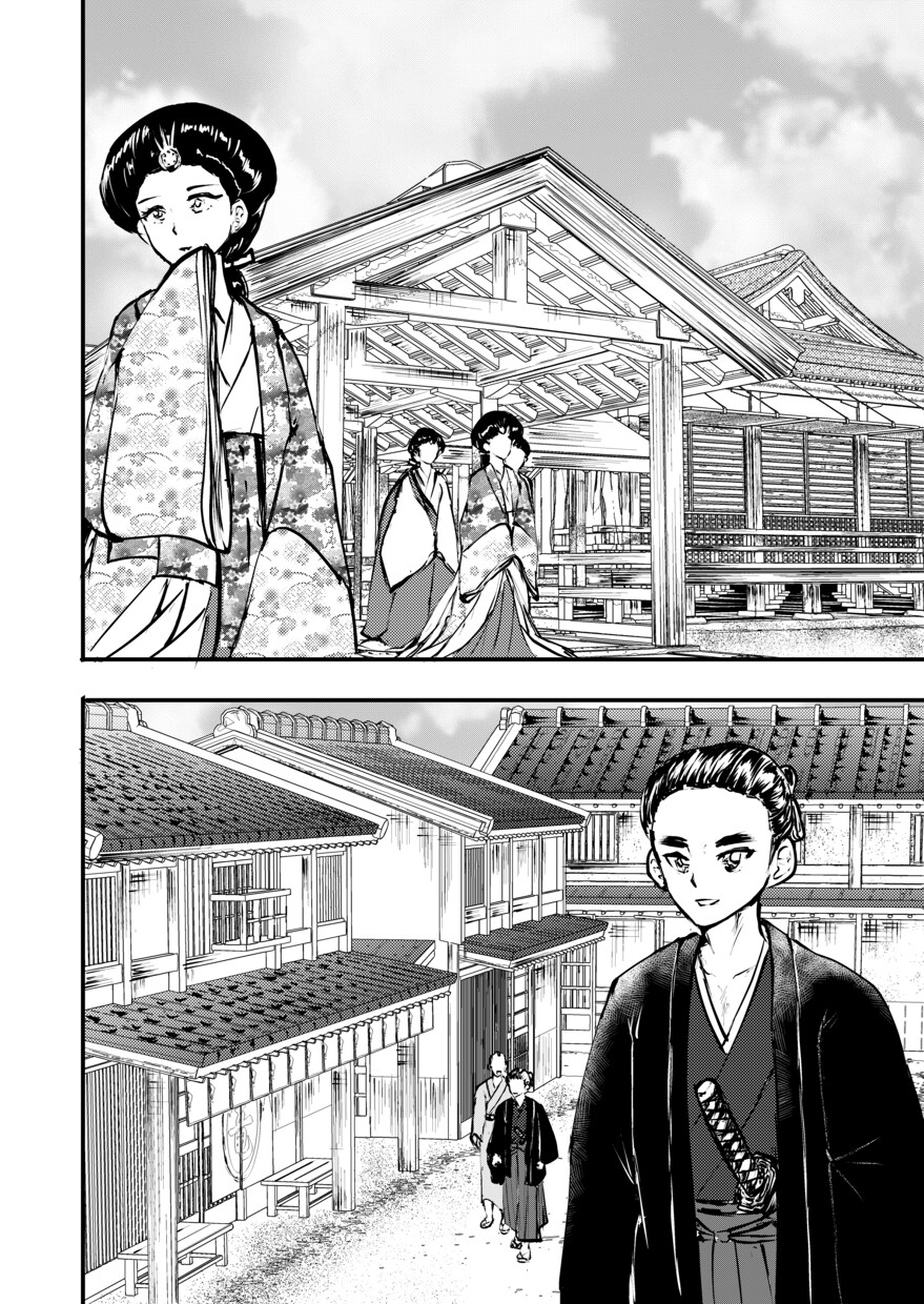 モノクロ漫画アシスタント請け負います 背景、ベタ、トーン貼りなど代行します！ イメージ3