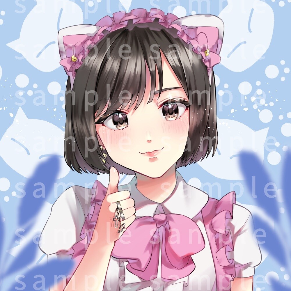 かわいいアイコン描きます かっこかわいいキラキラしたアイコン！ イメージ5