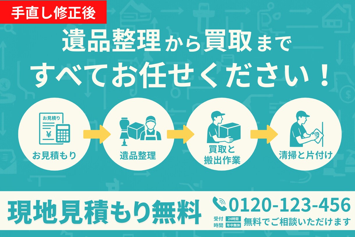 丸投げOK！10案から選べる！5日以内で納品します 店舗の雰囲気に合わせた「選べるデザイン」で集客力UP！ イメージ3