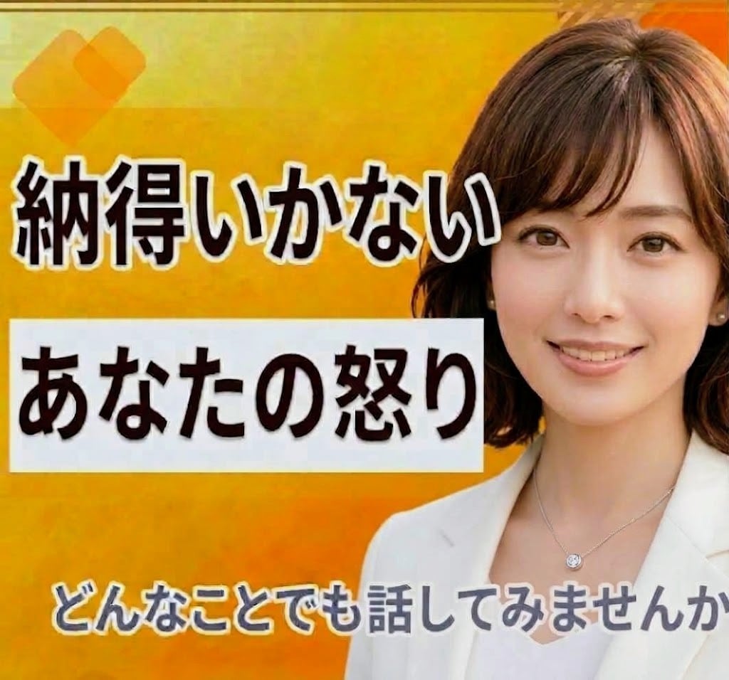 怒り❗納得いかない❗元中学校教師がとことん聴きます 抑えきれないあなたの気持ちを否定せず、優しく受け止めます。 イメージ1